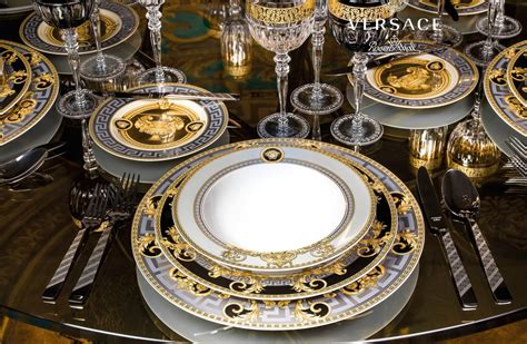 colorful versace table|versace italian tableware label.